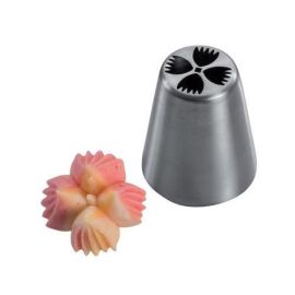 Насадка "цветок" D25мм H42мм, нерж.сталь BX0059 купить в Е.Маркет