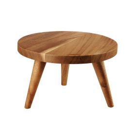 Подиум деревянный "табурет" D25см H15см BUFFETSCAPE WOOD ZCAWLRST1 купить в Е.Маркет