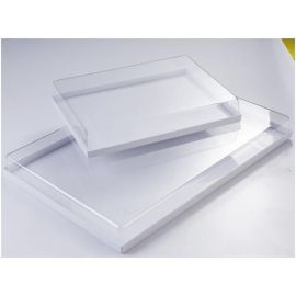 Поднос 59х39см H6см, пластик, с прозрачной крышкой VC60X40 купить в Е.Маркет