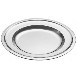 Поднос круглый D 30см, нерж.сталь 50933030 купить в Е.Маркет