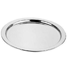Поднос круглый D 38см, нерж.сталь 50932938 купить в Е.Маркет