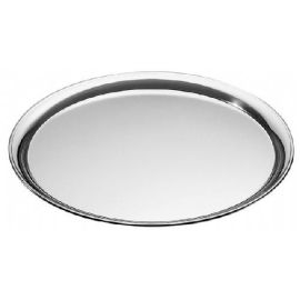 Поднос круглый D 40 см, нерж.сталь 50952452 купить в Е.Маркет