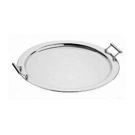 Поднос круглый D 42см, с ручками, нерж.сталь 50932742 купить в Е.Маркет