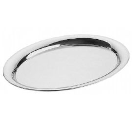 Поднос овальный 26х20см, нерж.сталь 50933326 купить в Е.Маркет