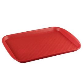 Поднос пласт. 26х33см, красный 422109004 купить в Е.Маркет