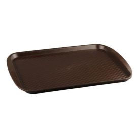 Поднос пласт. 30х42см, коричневый, полипропилен 422108914 купить в Е.Маркет