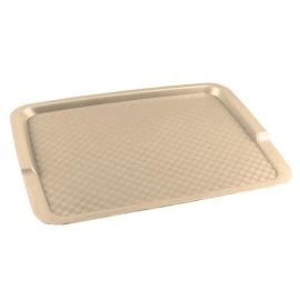 Поднос пласт. 32х42,5см, бежевый 422108007 купить в Е.Маркет