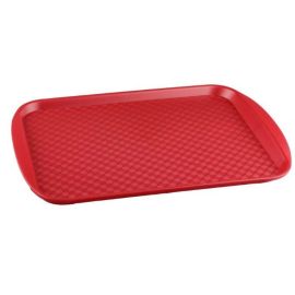 Поднос пласт. 35х45см, красный, полипропилен 422108804 купить в Е.Маркет