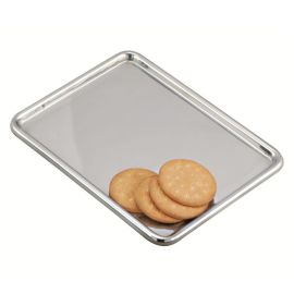 Поднос прямоугольный 24х19см H1,2см, нерж.сталь TR5 купить в Е.Маркет