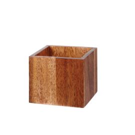 Подставка деревянная универсальная "CUBE" 12х12см H10см BUFFET WOOD ZCAWSBR1 купить в Е.Маркет
