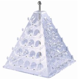 Подставка для "MACARONS" 35х35см H45см, пластик, прозрачная AG07901 купить в Е.Маркет