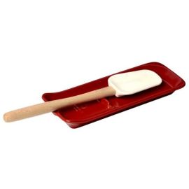 Подставка для ложки 22,5х10см, керамика, цвет гранат, серия NATURAL CHIC 026234 купить в Е.Маркет