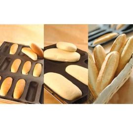 Противень 60х40см, для булочек, ячейка 169х64мм H30мм, 12 ячеек 41760-06 купить в Е.Маркет