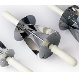 Резак для круассанов 180х140мм, одинарный, нерж.сталь, ручки пластик RSC180X140 купить в Е.Маркет