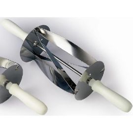 Резак для круассанов 180х200мм, одинарный, нерж.сталь, ручки пластик RSC180X200 купить в Е.Маркет