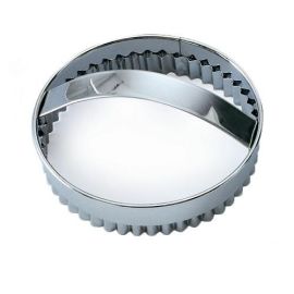 Резак с ручкой "круг рифленый" D12см H2см, нерж.сталь CUT1FM12 купить в Е.Маркет