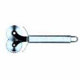 Резак-ролик для теста, двойной (гладкий и рифленый) 17см, ручка нерж. 78000244 купить в Е.Маркет