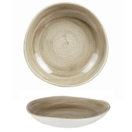 Салатник "волна" 1,10л D25,3см, без борта, STONECAST PATINA, цвет ANTIQUE TAUPE PAATOGB11 купить в Е.Маркет