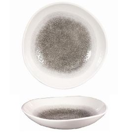 Салатник "волна" 1,10л D25,3см, без борта, цвет RAKU QUARTZ BLACK, STUDIO PRINTS RKBQOGB11 купить в Е.Маркет