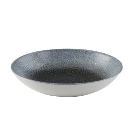 Салатник 1,14л D24,8см, без борта, цвет RAKU DUO TOPAZ-QUARTZ, STUDIO PRINTS RDTQEVB91 купить в Е.Маркет