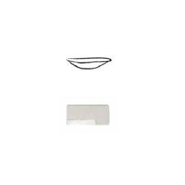 Салатник D33см H6,5см, керамика, цвет BLANC, REFLETS D'ARGENT 963587 купить в Е.Маркет