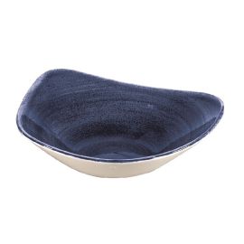 Салатник треугольный 0,60л D23,5см, без борта, STONECAST PATINA, цвет COBALT BLUE PABLTRB91 купить в Е.Маркет