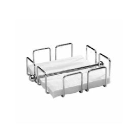 Салфетница с держателем 19х19см H6,5см, хромированная 41617-05 купить в Е.Маркет