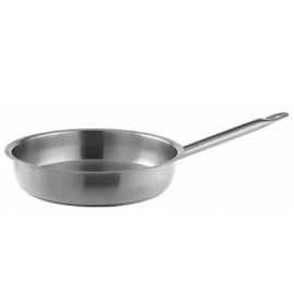 Сковорода D 28см H6см, без крышки, серия "EXPO SATINATO", нерж.сталь 30602628 купить в Е.Маркет