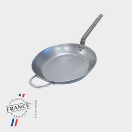 Сковорода D 32см H4,5см, белая сталь "MINERAL B ELEMENT", с дополнительной ручкой 5610.32 купить в Е.Маркет