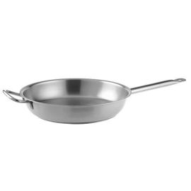 Сковорода D 36см H7см, с дополнит. ручкой, без крышки, серия "EXPO SATINATO", нерж.сталь 30602636 купить в Е.Маркет