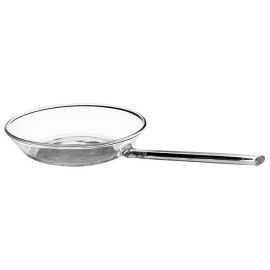 Сковорода порционная D15см H3см, 300мл, с ручкой, боросиликатное стекло XVIT-213 купить в Е.Маркет