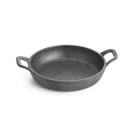 Сковорода чугунная D15см H3см 0,355л, порционная, с двумя ручками, цвет черный CW30104 купить в Е.Маркет