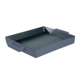 Сковорода-гриль чугунная 26х26см H4,5см, цвет "мирт" 51601M26 купить в Е.Маркет