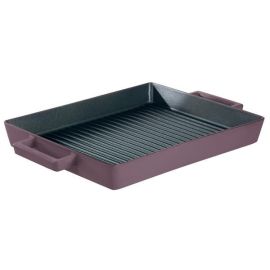 Сковорода-гриль чугунная 32х26см H4,5см, цвет "можжевельник" 51601G32 купить в Е.Маркет