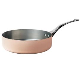 Сотейник медный "PRIMA MATERA" 3,0л D24см H7,5см, ручка из литой нержавеющей стали 6230.24 купить в Е.Маркет