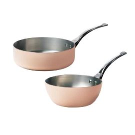 Сотейник медный 1,0л D16см H5,8см, ручка из литой нержавеющей стали 6430.16 купить в Е.Маркет