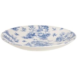 Тарелка глубокая 28,1см H3,7см, без борта, VINTAGE PRINTS, цвет PRAGUE TOILE TOPPD271 купить в Е.Маркет
