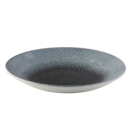 Тарелка глубокая 28,1см H3,7см, без борта, цвет RAKU DUO TOPAZ-QUARTZ, STUDIO PRINTS RDTQPD271 купить в Е.Маркет