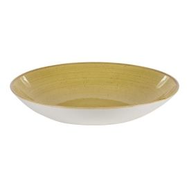 Тарелка глубокая 31см 2,4л, без борта, STONECAST, цвет MUSTARD SEED YELLOW SMSSPLC21 купить в Е.Маркет