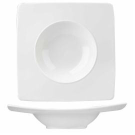 Тарелка глубокая квадратная 21см 0,284л, с широким бортом, AMBIENCE APRABSM1 купить в Е.Маркет