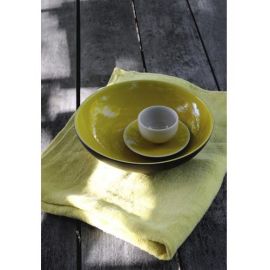 Тарелка для пасты 23,7см, керамика, цвет CITRON, TOURRON 950812 купить в Е.Маркет