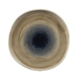 Тарелка мелкая "волна" 26,4см, без борта, STONECAST AQUEOUS, цвет BAYOU SABTOG101 купить в Е.Маркет
