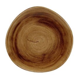 Тарелка мелкая "волна" 28,6см, без борта, STONECAST PATINA, цвет VINTAGE COPPER PAVCOG111 купить в Е.Маркет