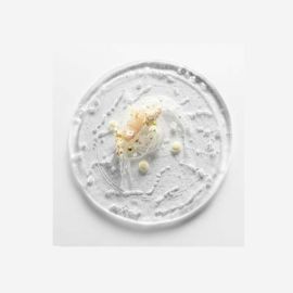 Тарелка мелкая лед D21см, стекло, прозрачное, FROST XGLAS-0121 купить в Е.Маркет