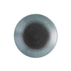 Тарелка мелкая 26см, без борта, цвет RAKU DUO TOPAZ-QUARTZ, STUDIO PRINTS RDTQEV101 купить в Е.Маркет