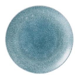 Тарелка мелкая 26см, без борта, цвет RAKU TOPAZ BLUE, STUDIO PRINTS RKTBEV101 купить в Е.Маркет