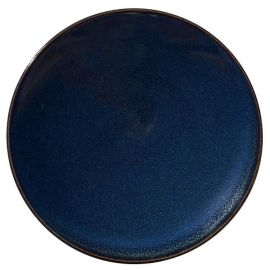 Тарелка мелкая 26см, керамика, цвет INDIGO, TOURRON 994880 купить в Е.Маркет