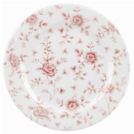 Тарелка мелкая 27,6см VINTAGE PRINTS, цвет CRANBERRY ROSE CHINTZ RCCVP581 купить в Е.Маркет