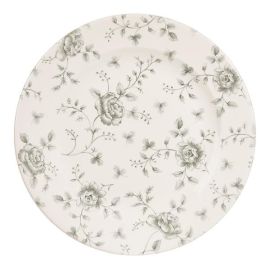 Тарелка мелкая 27,6см VINTAGE PRINTS, цвет GREY ROSE CHINTZ RCGVP581 купить в Е.Маркет