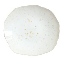 Тарелка мелкая 29,5х26,5см, керамика, цвет NACRE, PLUME 963036 купить в Е.Маркет